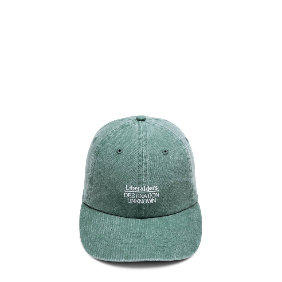 Liberaiders Headwear GREEN / O/S PIGMENT 6 PANEL CAP