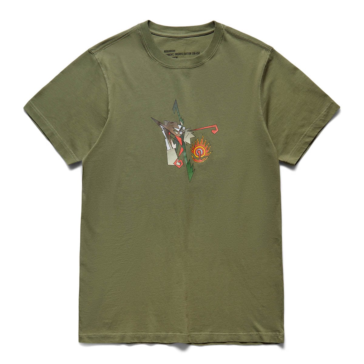 Maharishi T-Shirts CUBIST DRAGON T-SHIRT