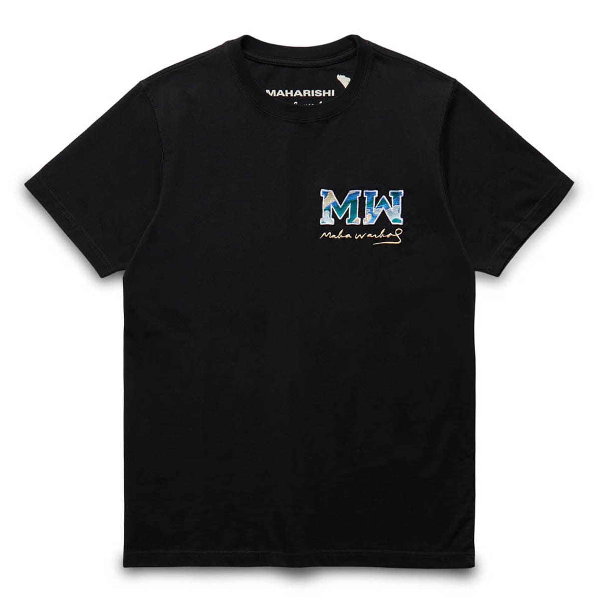 Maharishi T-Shirts MW MAHA WARHOL EMBROIDERED T-SHIRT