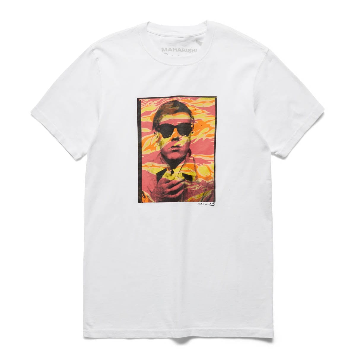 WARHOL POLAROID PORTRAIT T-SHIRT WHITE | Bodega