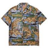 Maharishi Shirts WATER TIGER CAMP COLLAR SHIRT