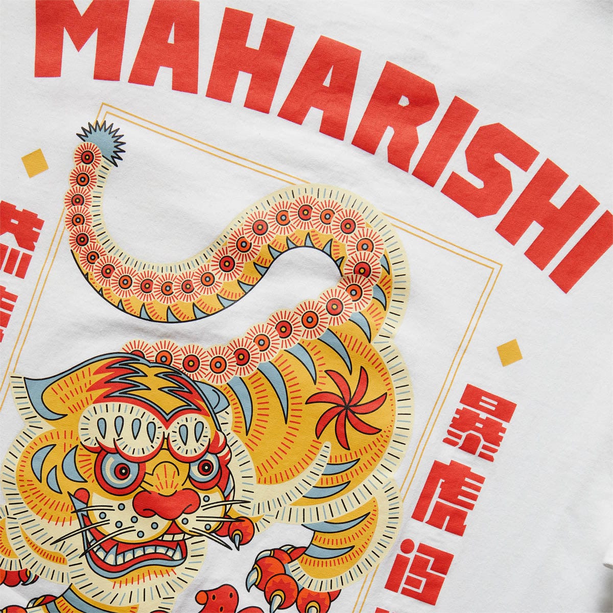 MAHARISHI×IRAK HEART OF TIGERS L/S Tee｜ファッション