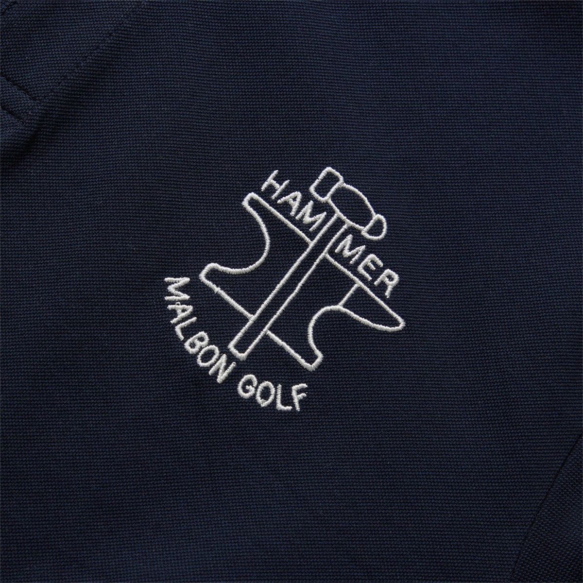 Malbon Golf T-Shirts HAMMER PIQUE POLO