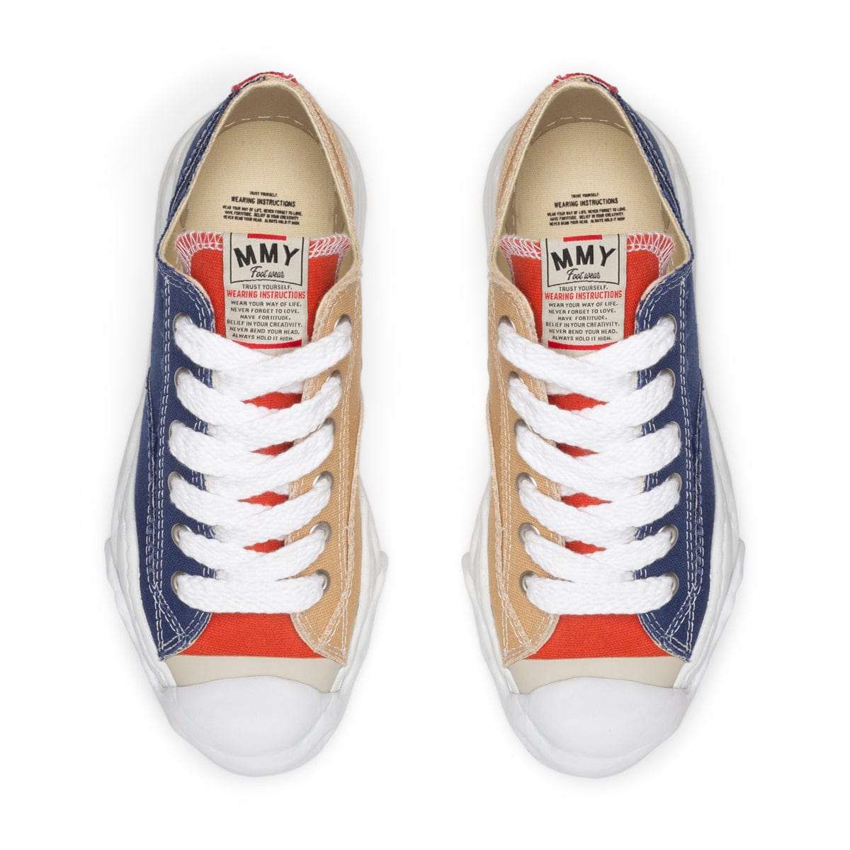 HANK LOW SNEAKER NAVY/BEIGE | Chuck Taylor sneakers i 70