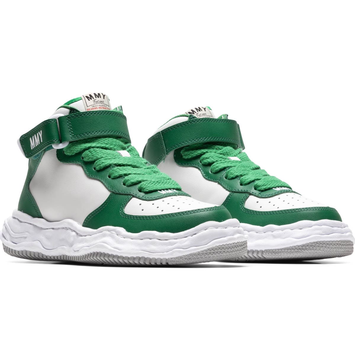 WAYNE HIGH GREEN/WHITE | AmaflightschoolShops