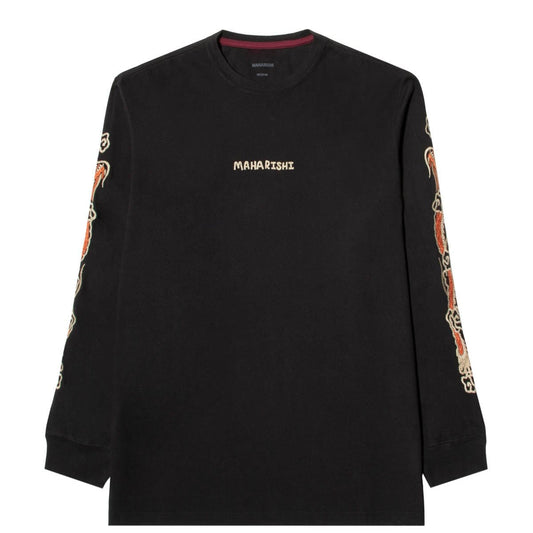 Maharishi T-Shirts SOUVENIR ORGANIC LS T-SHIRT