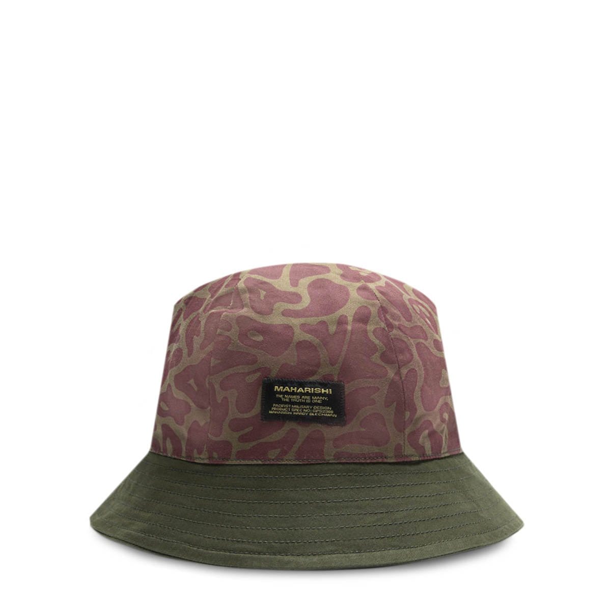 Maharishi Headwear OLIVE / O/S PATCHWORK B HAT