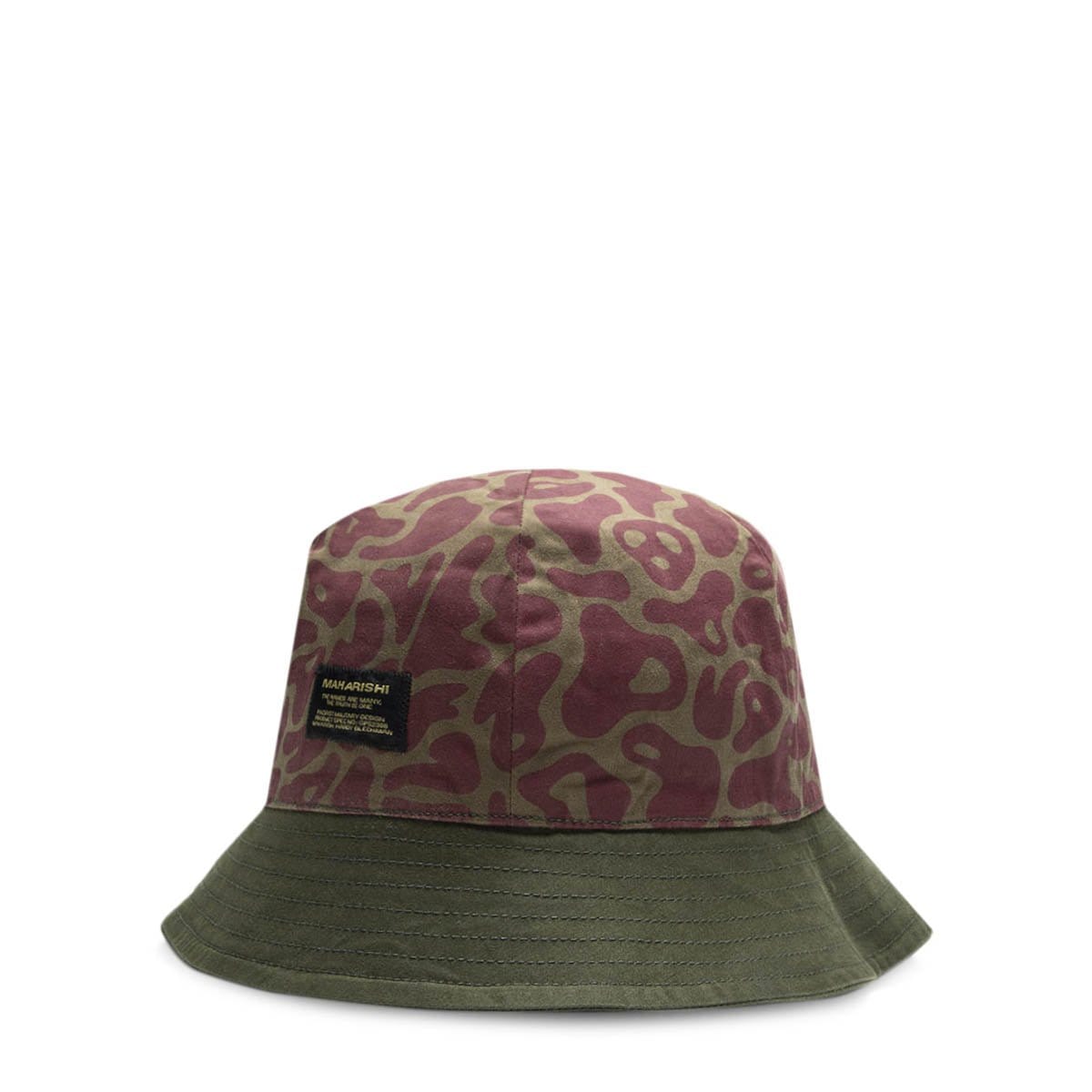 Maharishi Headwear OLIVE / O/S PATCHWORK B HAT