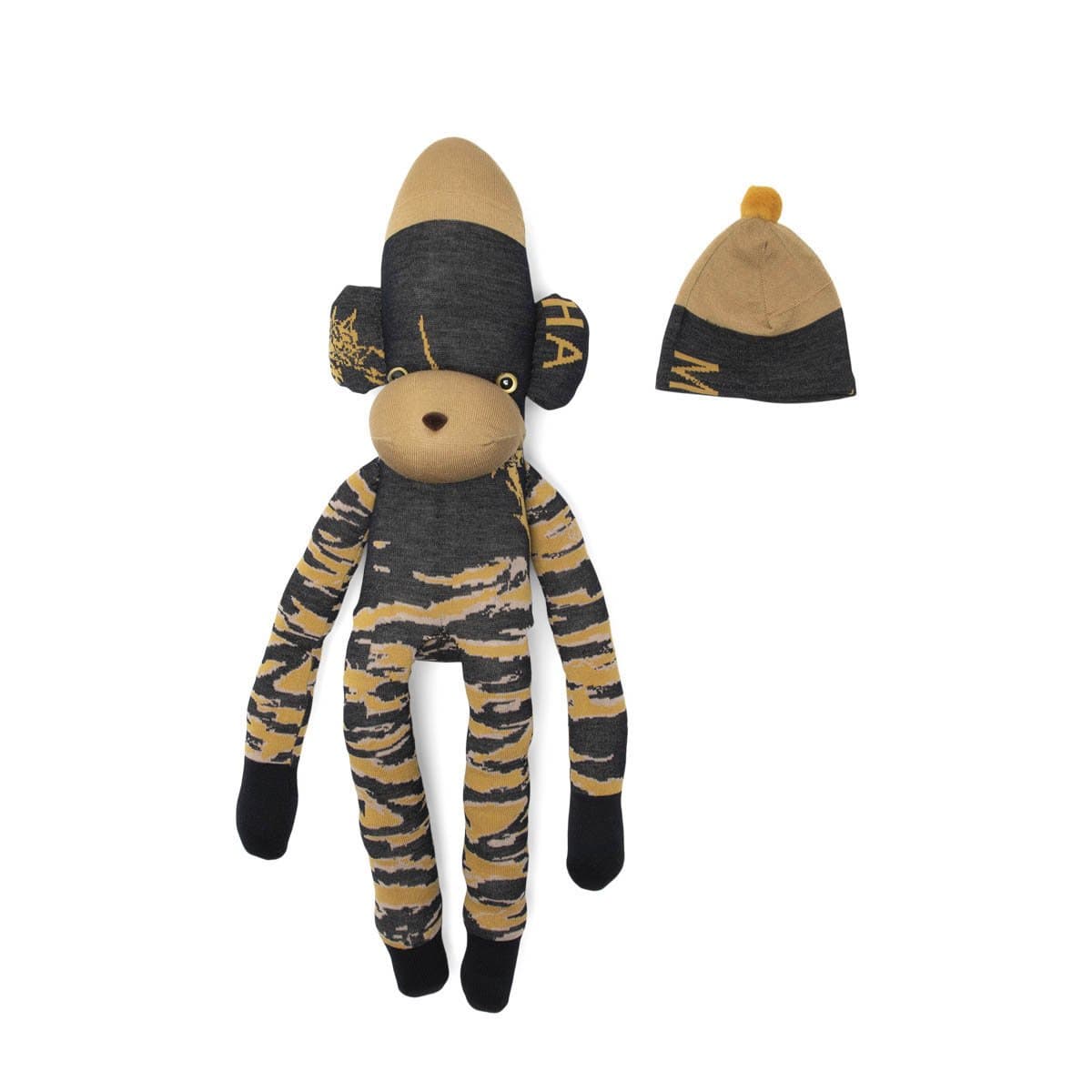 Maharishi Odds & Ends TIGERSTRIPE GOLD / O/S SOCK MONKEY TIGERSTRIPE