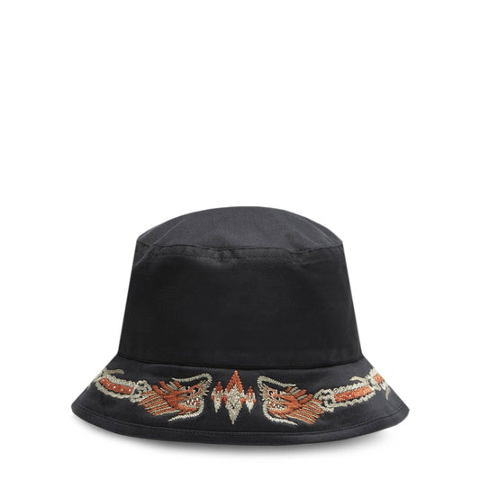 Maharishi Headwear BLACK / O/S SOUVENIR BUCKET HAT