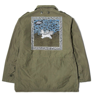 Maharishi Outerwear UPCYCLED BELIEVE FIELD JACKET