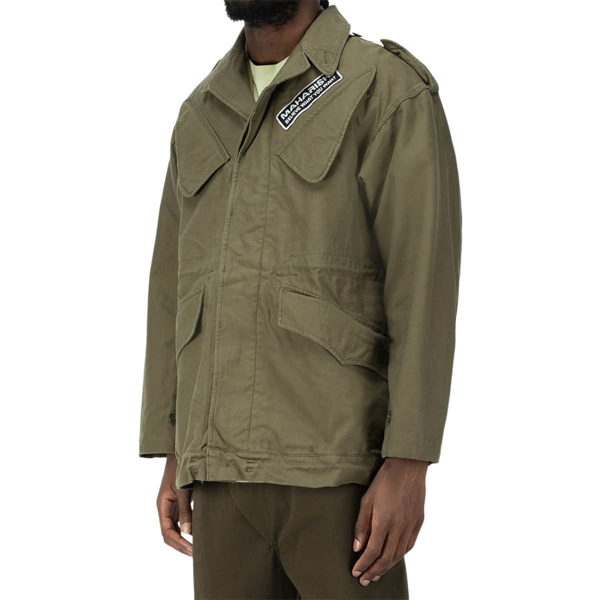 Maharishi Outerwear UPCYCLED BELIEVE FIELD JACKET