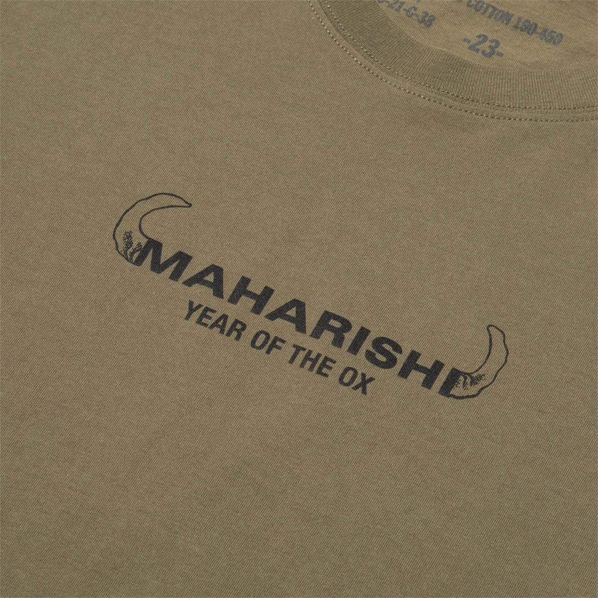 Maharishi T-Shirts USHI-ONI OX T-SHIRT