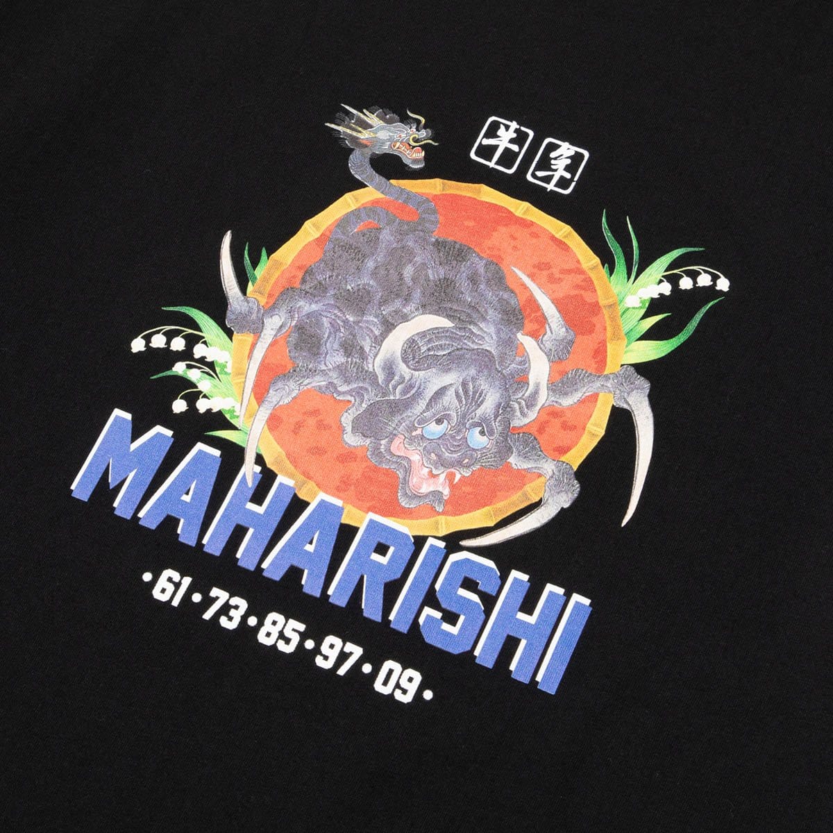 Maharishi T-Shirts YEAR OF THE SPIDER OX T-SHIRT