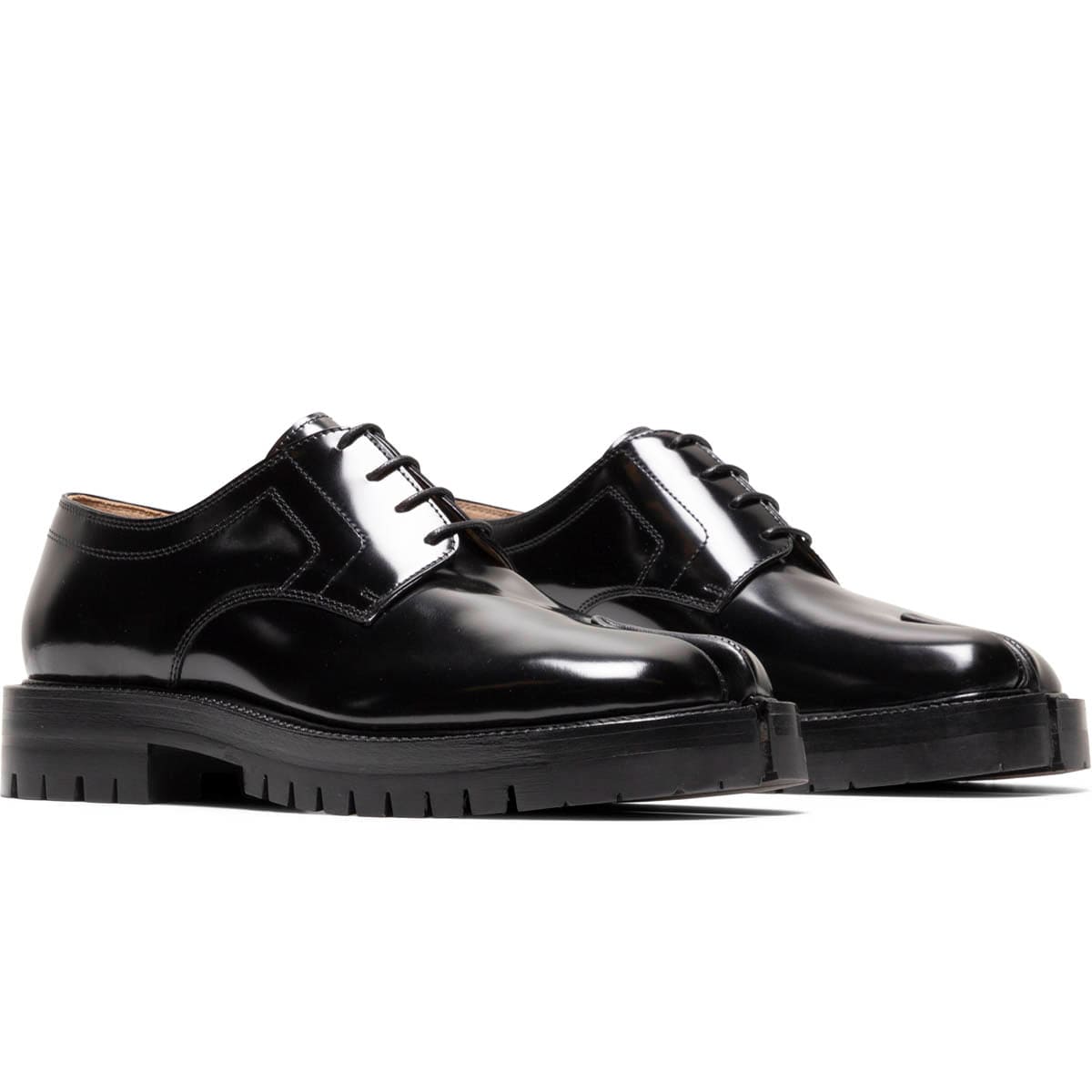 Maison margiela discount tabi lace-up shoes