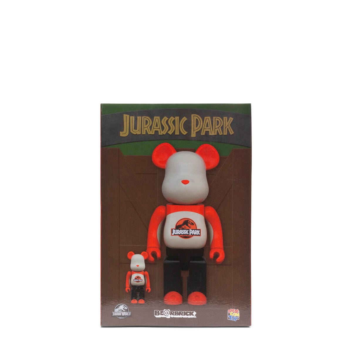 BE@RBRICK JURASSIC PARK 100% & 400% MULTI | AmaflightschoolShops