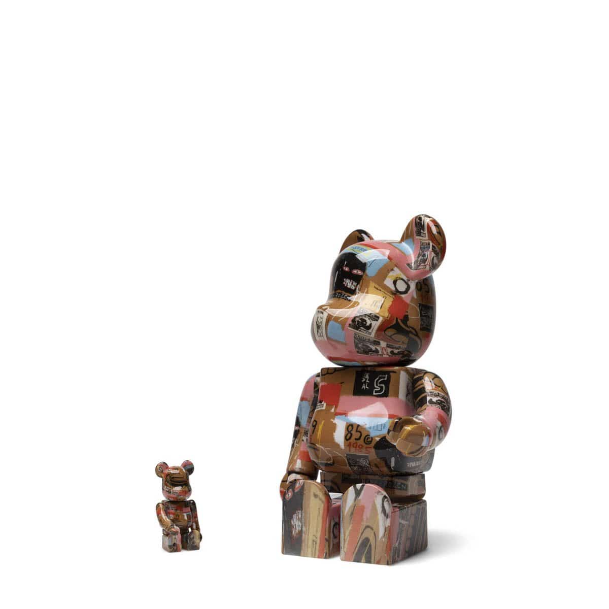 Medicom Toy Odds & Ends MULTI / O/S / 4530956594941 BE@RBRICK ANDY WARHOL X JEAN-MICHEL BASQUIAT #2 100 & 400% SET