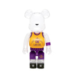 Load image into Gallery viewer, MEDICOM TOY Odds &amp; Ends PURPLE/YELLOW / O/S X BODEGA WORLDWIDE RESPECT LA BE@RBRICK 1000%
