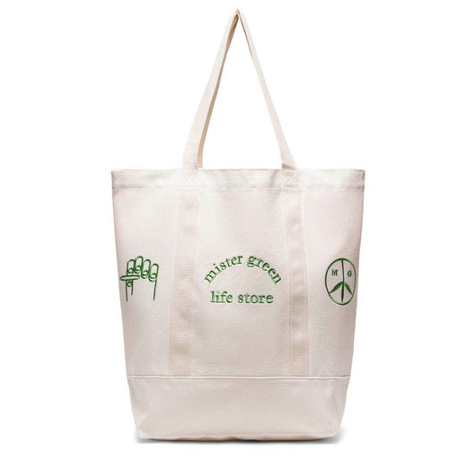 Mister Green Accessories WHITE / 20" WIDE BOAT TOTE