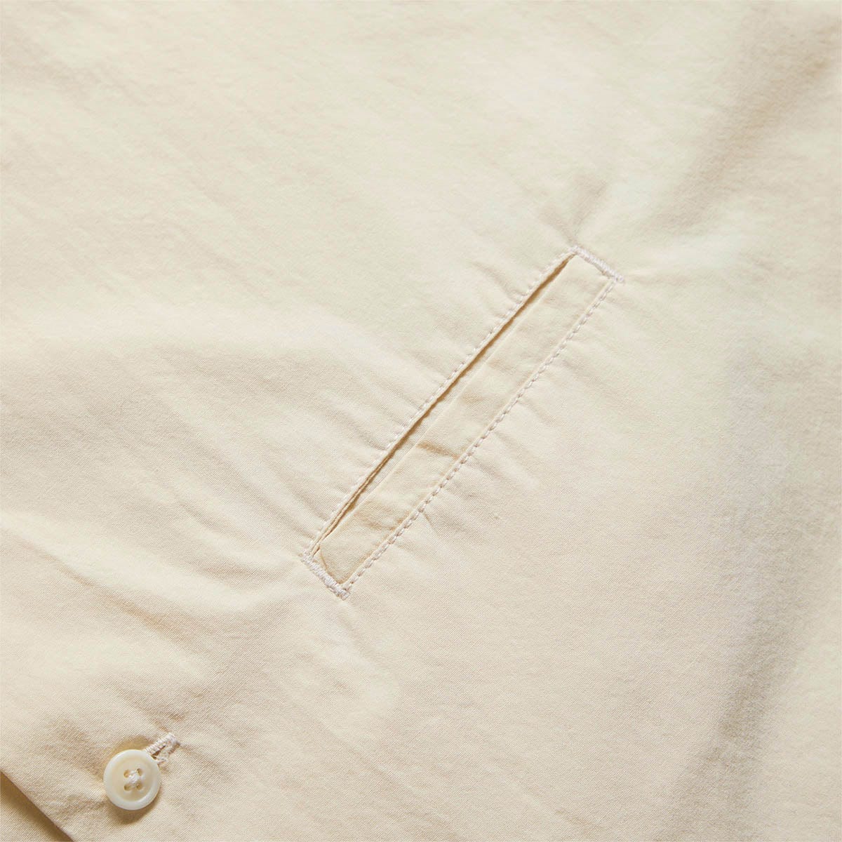 nanamica Shirts OPEN COLLAR WIND H/S SHIRT