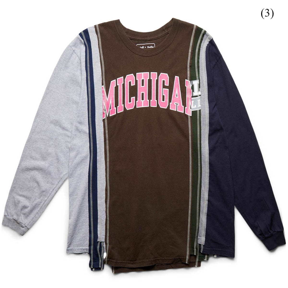 Needles 7 CUTS L/S TEE - Michigan COLLEGE SS22 (XLARGE/MULTIPLE STYLES)