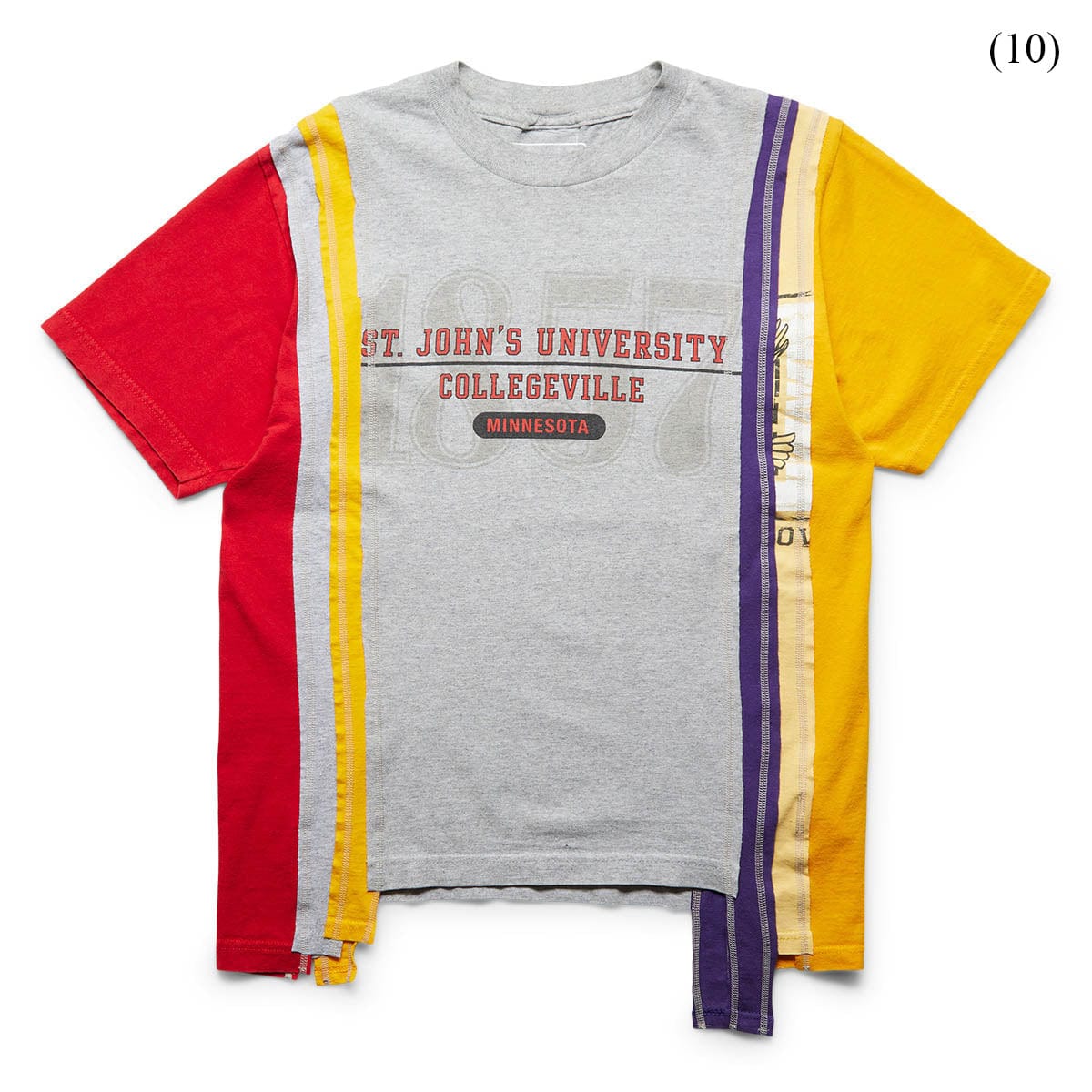 Needles T-Shirts ASSORTED / M (10) 7 CUTS S/S TEE - COLLEGE SS22 (MEDIUM/MULTIPLE STYLES)