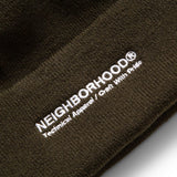 NEIGHBORHOOD Headwear OLIVE DRAB / O/S BEANIE CAP