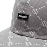 Neighborhood Accessories - HATS - Snapback-Fitted Hat GRAY / O/S MONOGRAM / C-CAP
