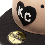 New Era Headwear 59FIFTY KANSAS CITY MONARCHS 2TONE FITTED HAT