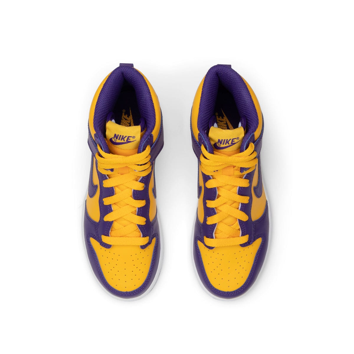 Nike dunk high lakers cheapest size 2.5Y