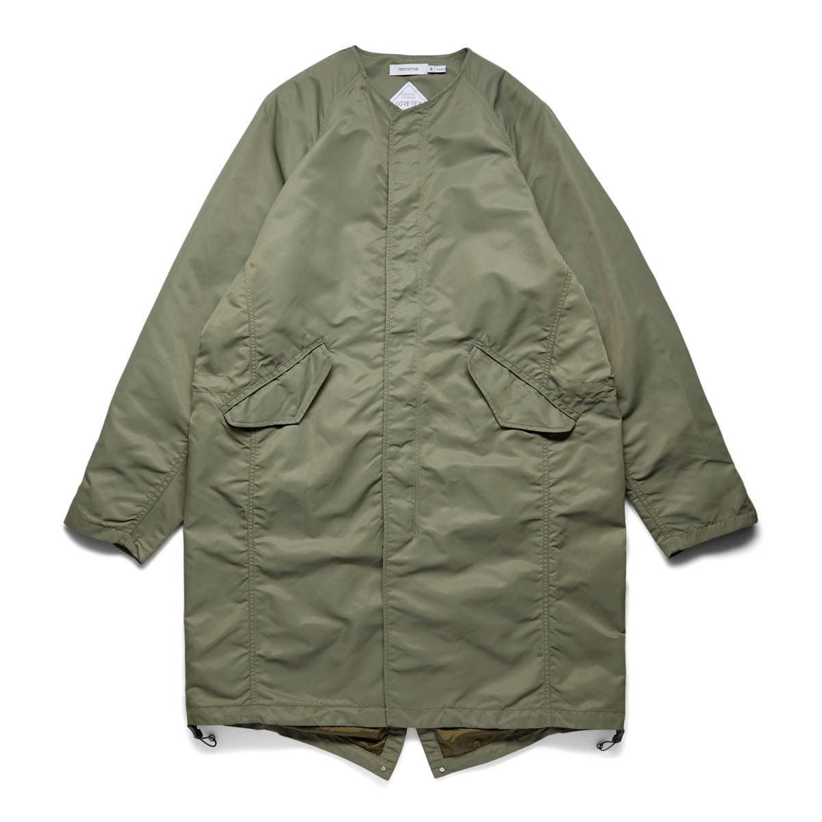 Nonnative Outerwear OLIVE / 3 TROOPER COAT NYLON TWILL W/ GORE-TEX INFINIUM™