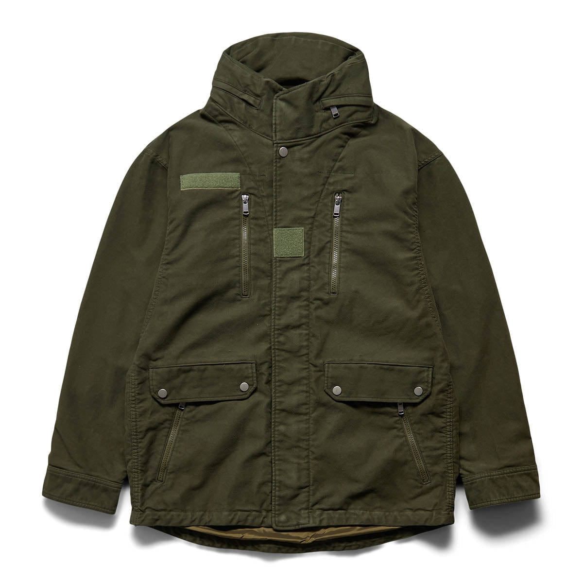 Nonnative Outerwear OLIVE / 3 TROOPER JACKET COTTON FLEECE W/ GORE-TEX INFINIUM™