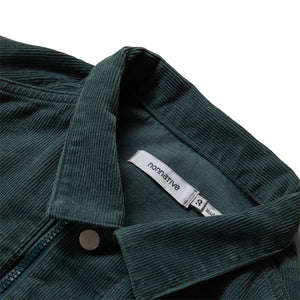 TRUCKER BLOUSON COTTON CORD Dark Teal | Bodega