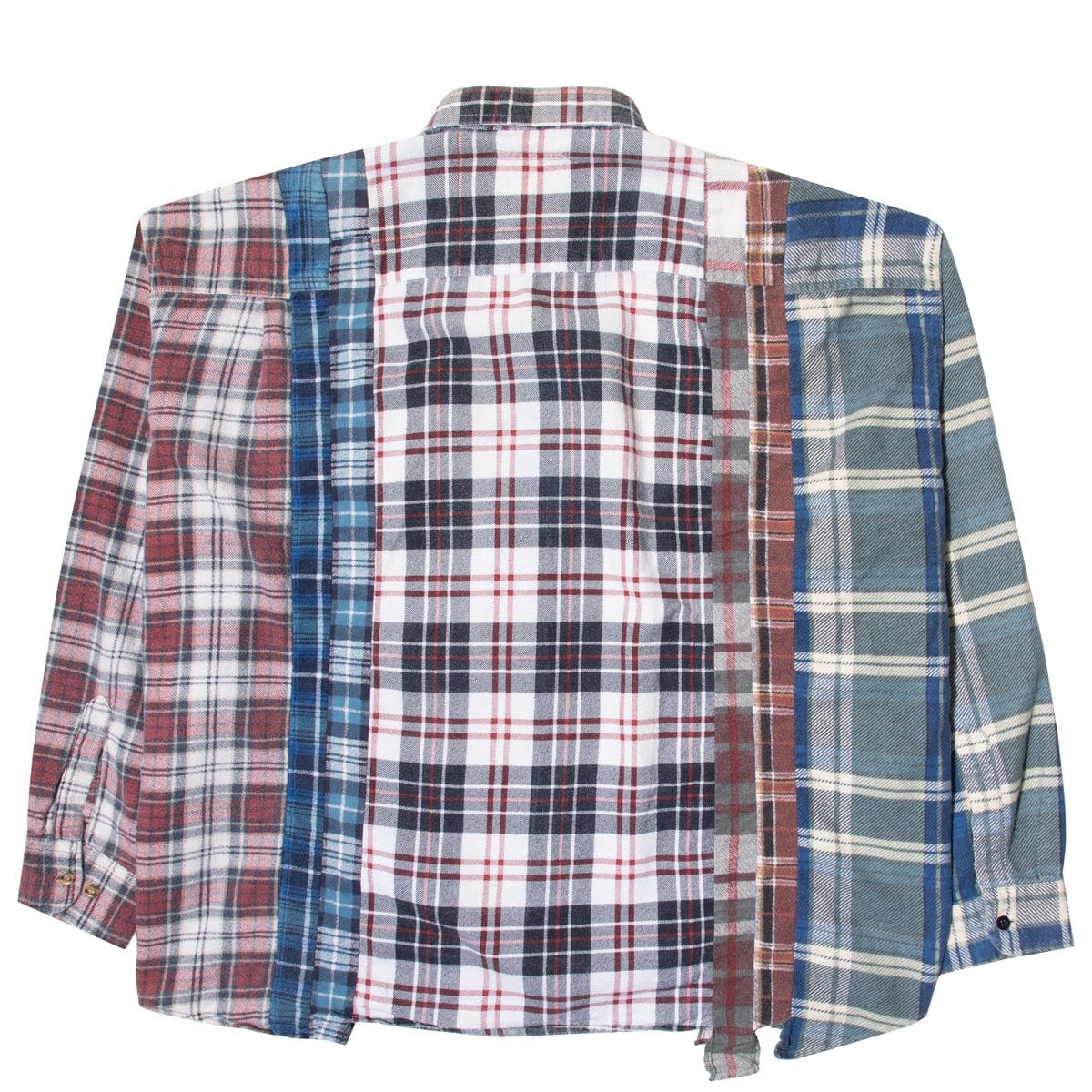 Needles Shirts ASSORTED / O/S FLANNEL SHIRT - WIDE 7 CUTS SHIRT SS20 3