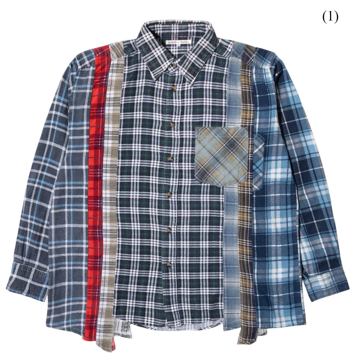Needles Shirts 7 CUTS FLANNEL SHIRT FW21 (SMALL/MULTIPLE STYLES)