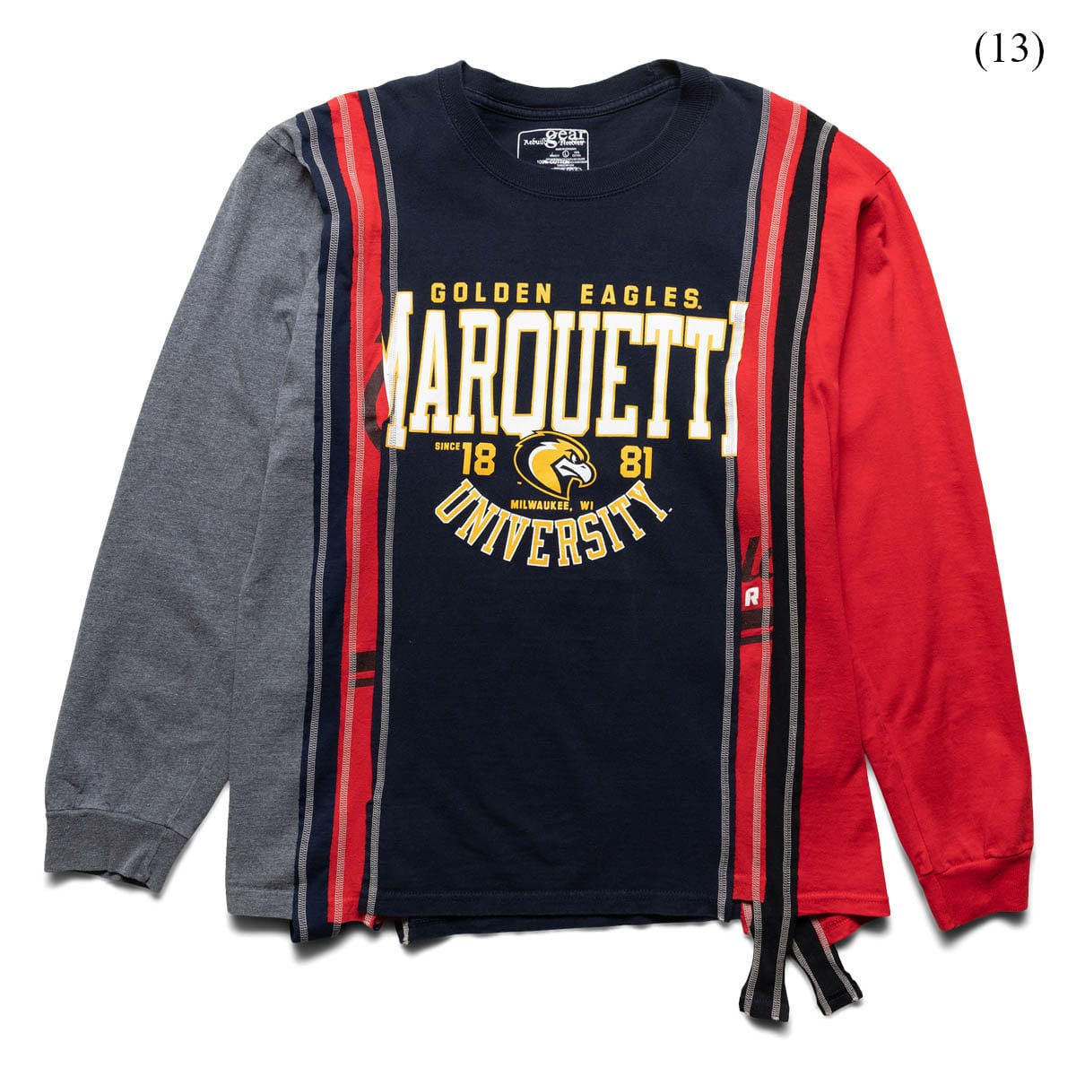 Needles 7 CUTS L/S TEE - Marquette University COLLEGE SS22 (LARGE/MULTIPLE STYLES)