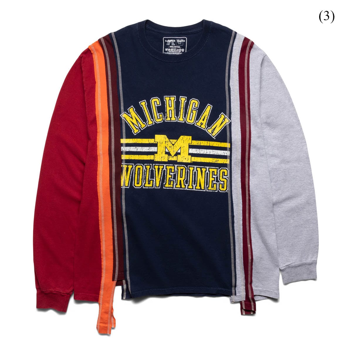 Needles 7 CUTS L/S TEE - Michigan COLLEGE SS22 (LARGE/MULTIPLE STYLES)