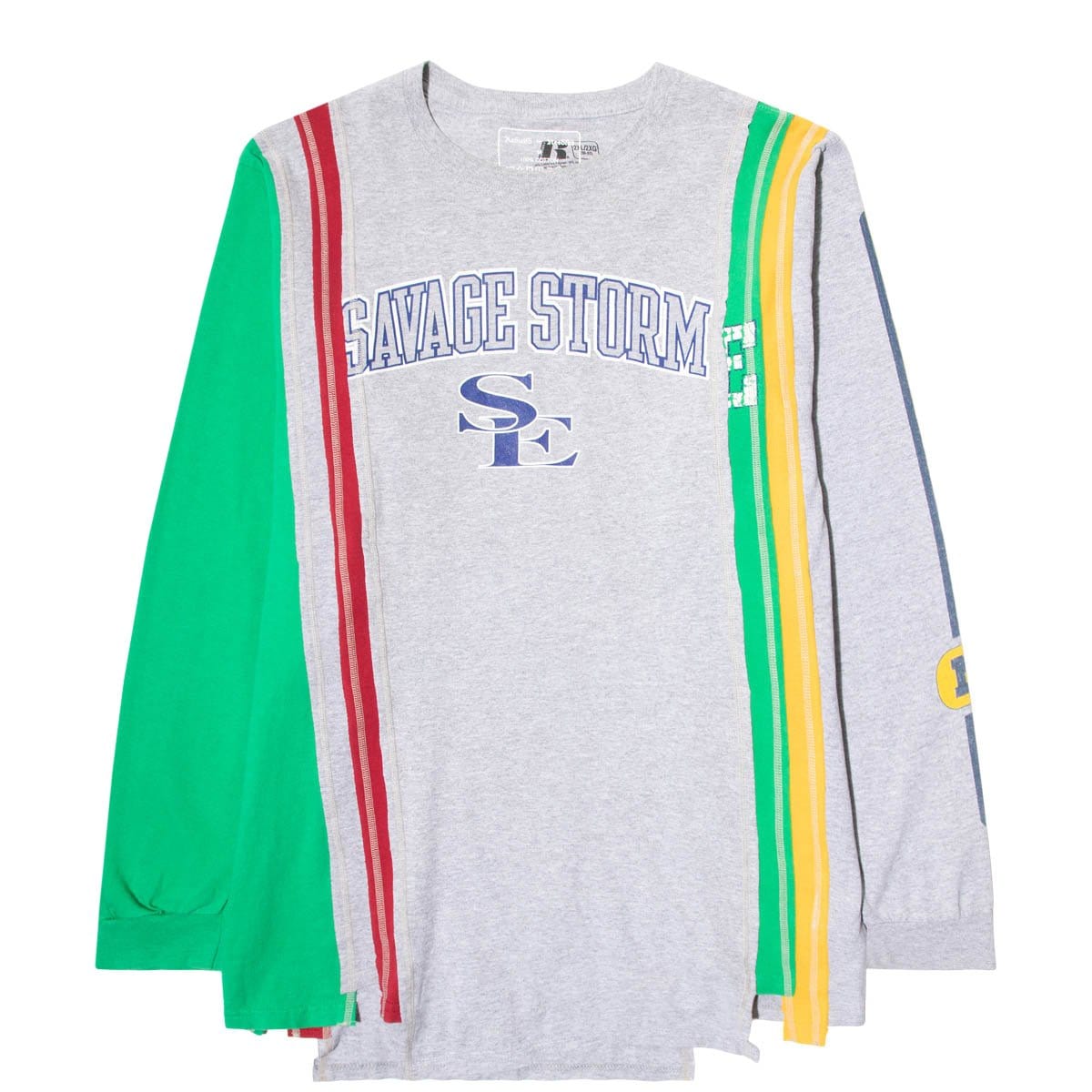 Needles T-Shirts ASSORTED / M 7 CUTS LS TEE COLLEGE SS21 14
