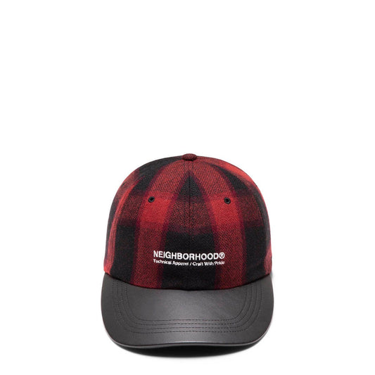 Neighborhood Headwear RED / O/S BUFFALO CHECK DAD CAP