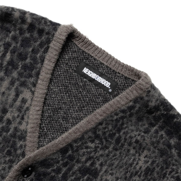 MOHAIR CARDIGAN / AN-KNIT . LS Grey – Bodega