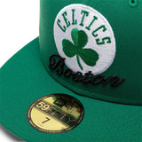 New Era Headwear 5950 DUAL LOGO 12418 BOSTON CELTICS OTC