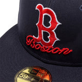 New Era Headwear 5950 DUAL LOGO 12418 BOSTON RED SOX OTC