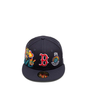 59FIFTY BOSTON RED SOX GROOVY FITTED CAP NAVY