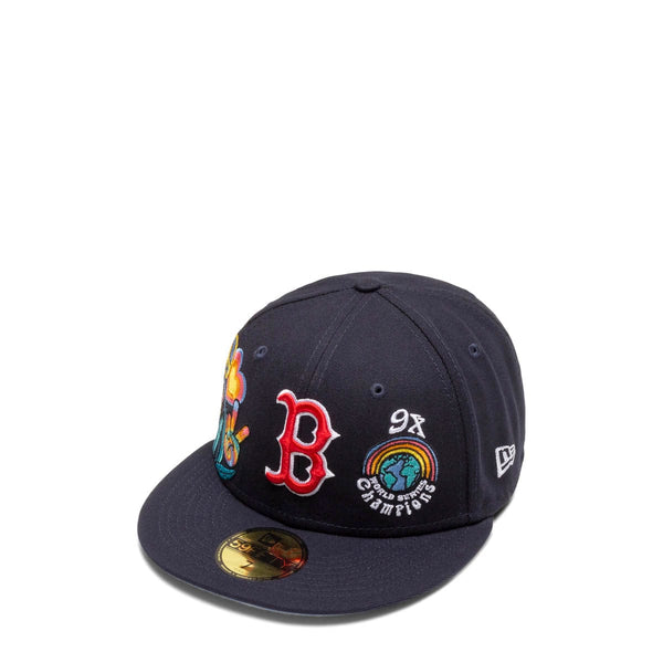 59FIFTY BOSTON RED SOX GROOVY FITTED CAP NAVY