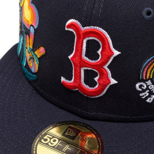 Boston Red Sox MLB New Era 2018 World Series Side Patch On Field 5950 7 1/8  Hat