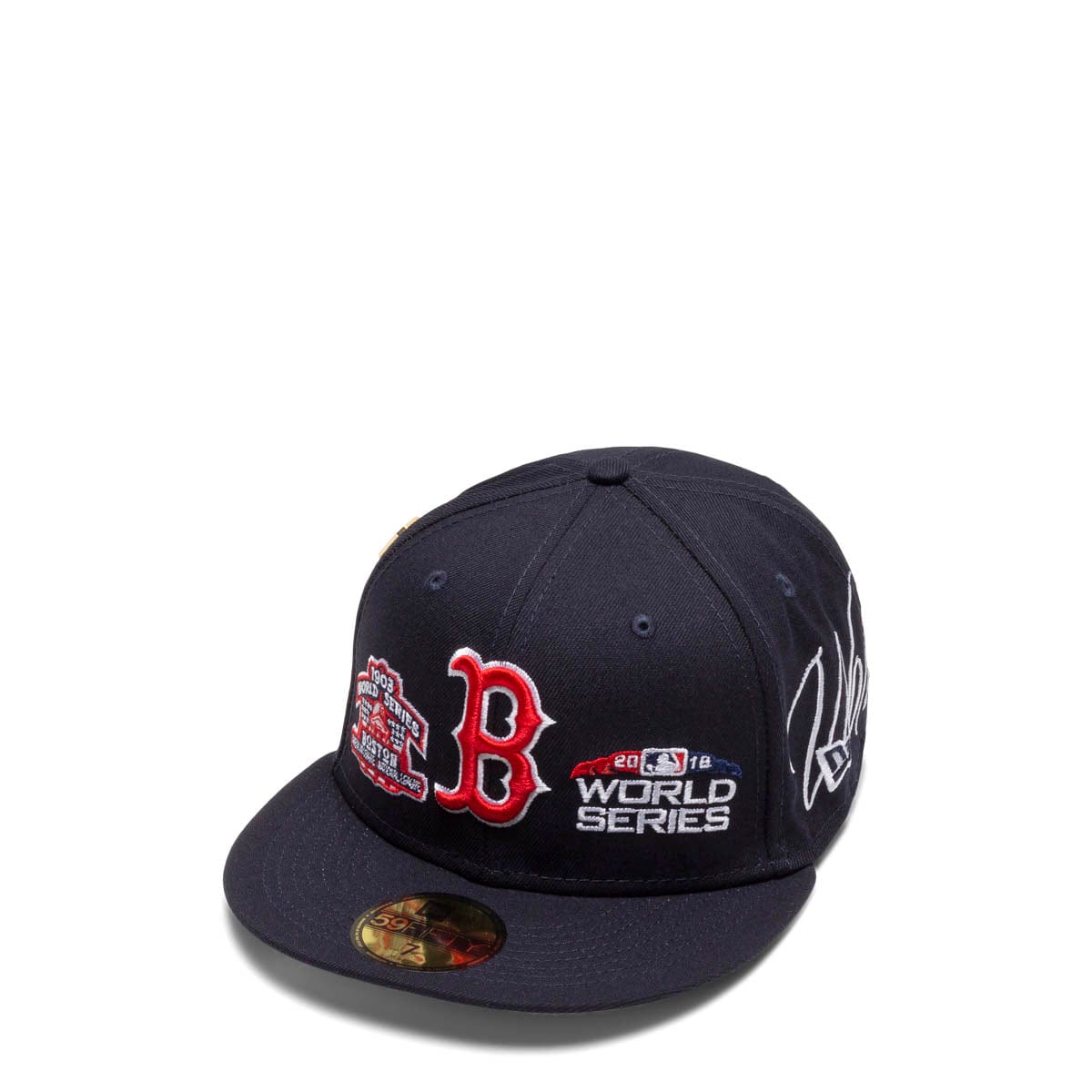 Boston Red Sox baseball American League script Champions hat cap