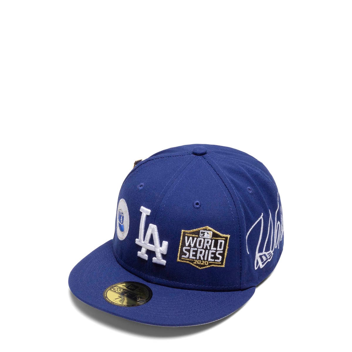 New Era Caps Los Angeles Dodgers Historic Champs 59FIFTY Fitted Hat Blue