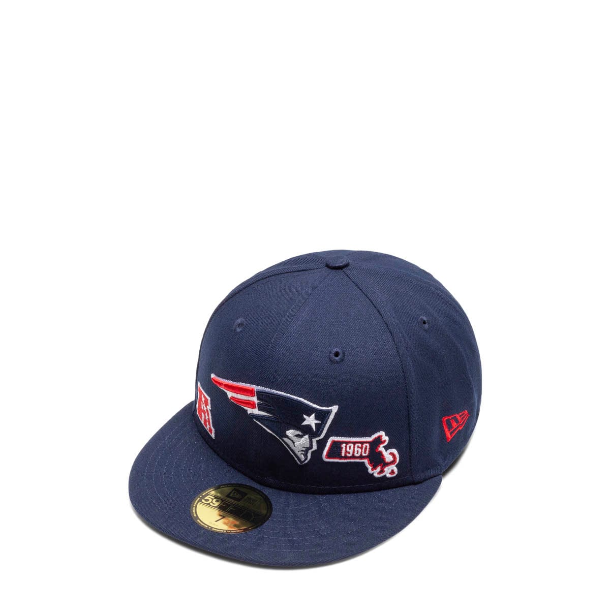 59FIFTY NEW ENGLAND PATRIOTS IDENTITY FITTED CAP NAVY