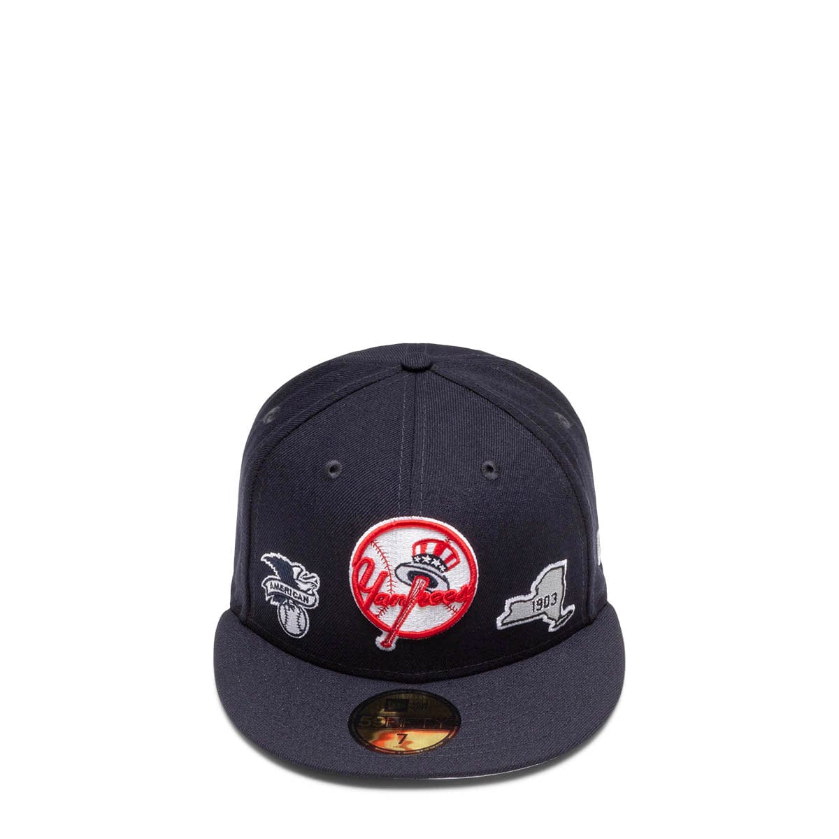 tričko New Era Stack Logo MLB New York Yankees - Navy