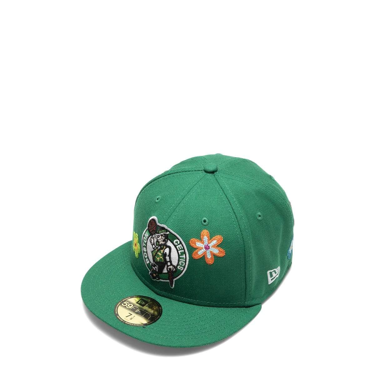 New Era 59FIFTY Chain Stitch Boston Red Sox Hat - White, Green White/Green / 7 1/8